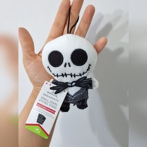 Hallmark Nightmare Before Christmas Jack Skellington Plush Christmas Ornament